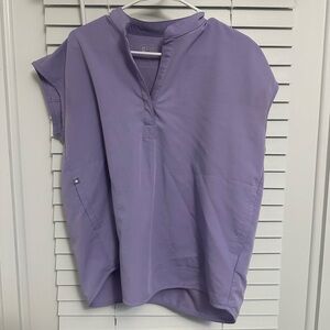 FIGS! Lavender dew set, small tall Livingston scrub pant, S Rafaela scrub top!!